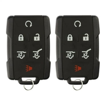 RPKEY Silicone Keyless Entry Remote Control Key Fob Cover Case protector For For 2015 2016 Chevrolet Suburban Tahoe GMC Yukon M3N-32337100 13577766 RPKEY Silicone Keyless Entry Remote Control Key Fob Cover Case protector For For 2015 2016 Chevrolet Suburban Tahoe GMC Yukon M3N-32337100 13577766